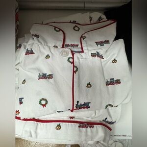 Petite Plume Kid's Arctic Express Holiday Twill Pajama